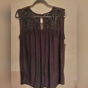 Zac and Rachel Sleeveless top, Size Large